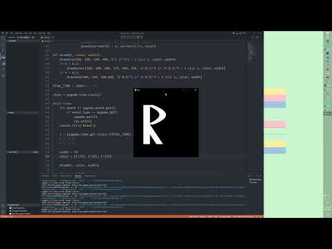Drawing an R is HARD.