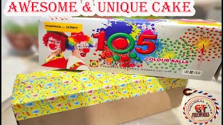 105 COLOUR BALLS Sonny Fireworks| Awesome Cake from Sony Fireworks