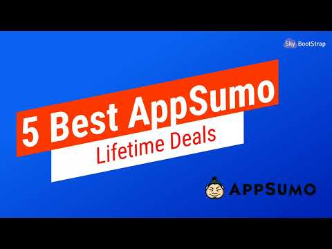 5 Best AppSumo Lifetime Deals - SaaS Deals - Lifetime Software deals - AppSumo Deals