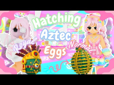Hatching Aztec Eggs With Lynk! *SHOCKING* Roblox Adopt Me | @Iluvlynk