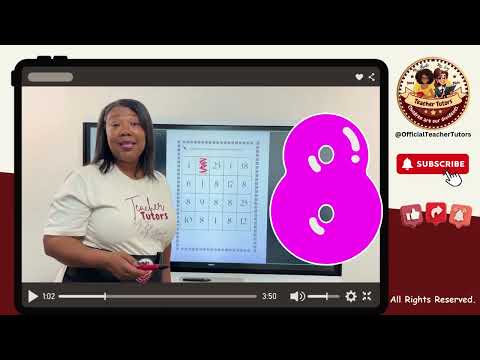 8️⃣ Learn to Count to 8! | Count with Us: Identify the Numbers 📚✨