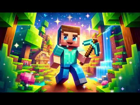 Minecraft Sleep Story For Kids - Steve's Friendly Adventure