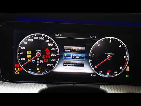 Mercedes w213 e220 cluster amg coding