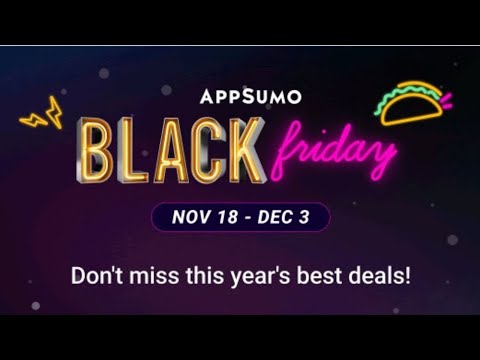 AppSumo Black Friday 2024: AI Tools + Extra 10% Off! (Nov 18-Dec 3)- Appsumo Lifetime Deal