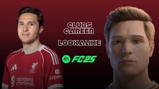 How to create FEDERICO CHIESA in EA FC 25 - TUTORIAL Face Creation