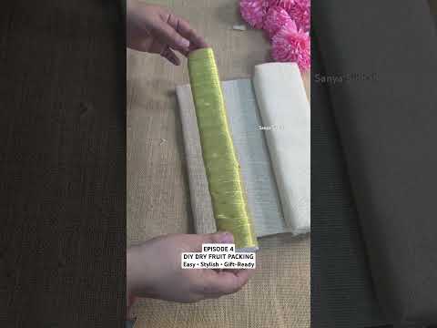 🎥 "Welcome to Episode 4 of our DIY Dry Fruit Packing Series.