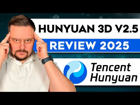 Hunyuan 3D v2.5 Review - 2025 | This FREE 3D Model Creator Will Blow Your Mind!