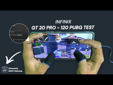 INFINIX GT 20 PRO HANDCAM 🔥 | PUBG GAMING TEST in 2025 😍 | NEW RECORD in LIVIK Gameplay!