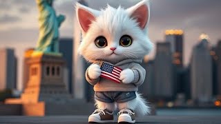 Adorable Tiny Cat's First Trip To Newyork Cutest NYC Adventure Ever
