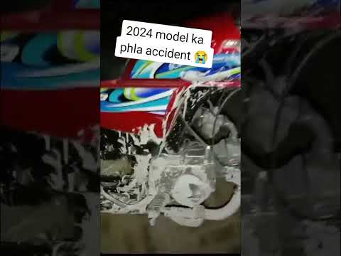 Honda 2024 Model Accident Video | Honda CG 125 Accident 2024 | 125 Accident Video New