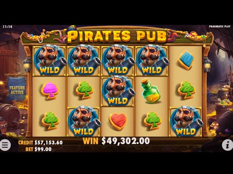 PIRATES PUB!! MAX BET BONUS MEGA BIG WIN!! PRAGMATIC PLAY ✌️