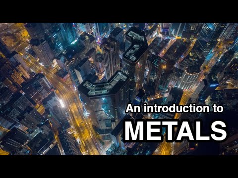 Introduction to metals (metallic bonding and properties)