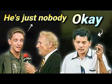 Very Confident PLAYER Thinks He Can OUTSMART the 40-Year Old Efren Reyes