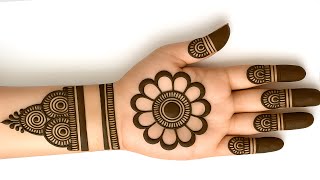 Very stylish easy mehndi design | arabic mehndi design | simple mehndi design | mehndi | mehandi