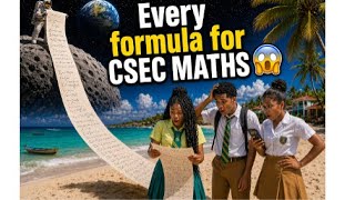 EVERY formula for CSEC MATHS!