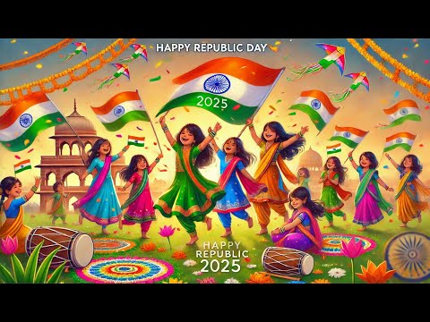 Happy Republic Day 2025 ✨Celebrate Unity, Freedom & Patriotism | Greetings & Status 🎉 Greetings