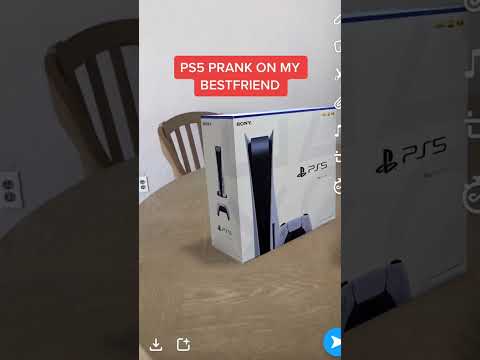 PS5 PRANK ON BESTFRIEND - #shorts