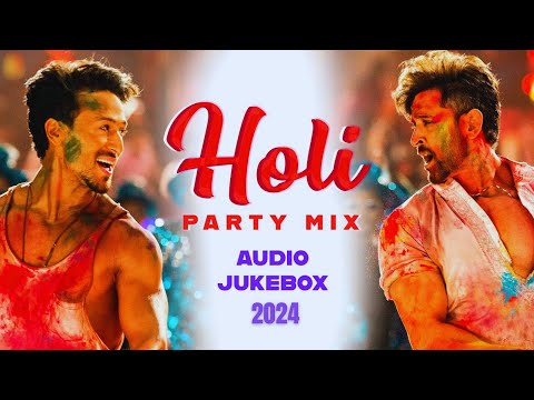 Holi Party Mix | Audio Jukebox | Holi 2024 | Holi Ke Superhit Gaane | Non-Stop Holi Songs