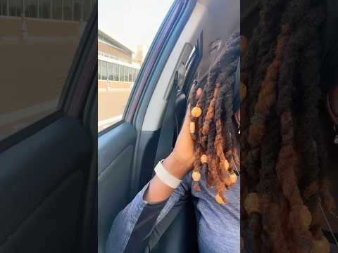 I finally learn to do a two-strand twist on my locs #locsjourney #locstyles #locsharefuture #locs