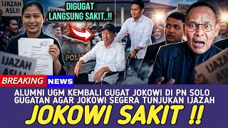 GEGER LAGI !! JOKOWI LANGSUNG S4K1T SAAT DI GUGAT ALUMNI UGM UNTUK SEGERA TUNJUKAN IJAZAHNYA