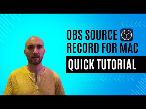 How to Set Up Source Record for OBS on Mac| Quick Tutorial