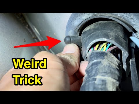 How to run wires from engine bay into the cabin through firewall  - quick & easy method.