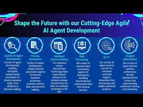 Unleash the Power of Autonomous AI with Custom AI Agent Development!