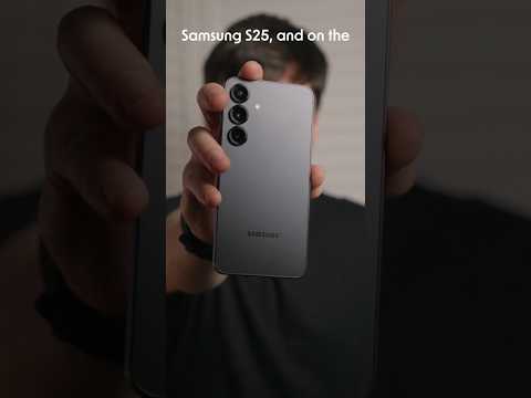 The base Samsung S25 is a BIGGER upgrade than you think! #shorts #samsungs25 #s25