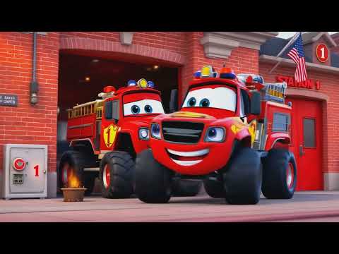 Adam and Blaze - When to Call 911!!  #FireSafety #911ForKids #EducationalVideo #BlazeAndAdam