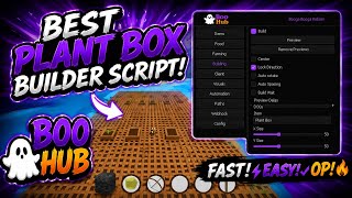 BEST PLANT BOX BUILDER SCRIPT | boo hub premium 2026 | Booga booga reborn