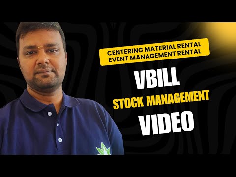 #6 Centering Material Rental  - Stock Management