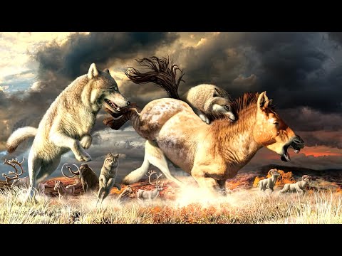 Prehistoric Predators: Evolution of Dire Wolf