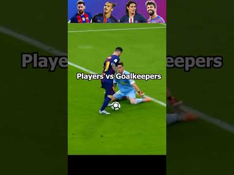 Players vs Goalkeepers 🥶 #shorts #football