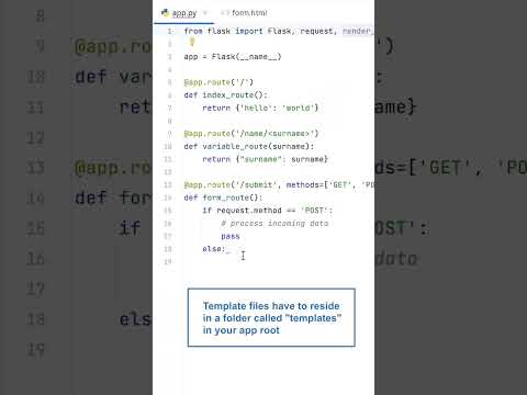 Python webapp in under 60 seconds! #python #webapp #webdevelopment #flask #python3 #programming