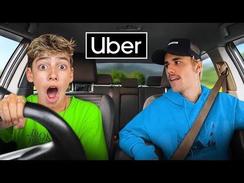 I Became a Celebrity UBER DRIVER!