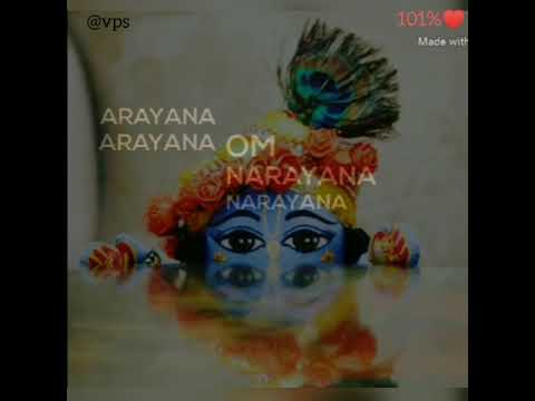 Hari om Hari Whatsapp status  |  Love you..101%♥️  |  Krishna devotional WhatsApp status.