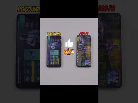 Poco X6 Pro Vs Poco F6 Bgmi Test Speed Test Graphics Test #pocox6pro5g #pocof5 #bgmi #shorts