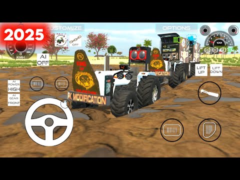 Struck In Mud 😞 Indian Vehicles Simulator 3D 💥 #swaraj855 #mahindra #gaming #gamingvideos #gameplay