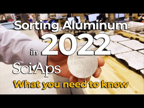Aluminum sorting in 2022 - What you need to know. XRF and LIBS