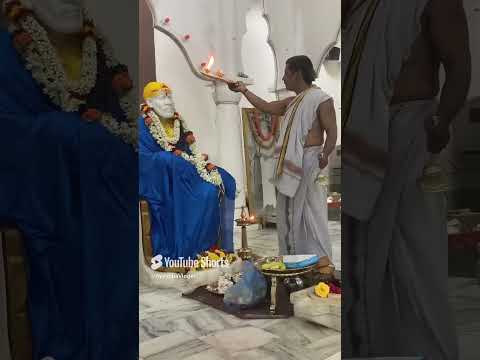 Shiridi sainadh Harathi 🙏🙏🙏 #saibaba #sai #shiridi #saibabablessings #shiridilivedharshan