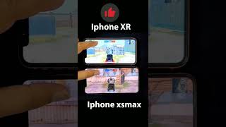 iPhone XR vs iPhone XS Max PUBG MOBILE TEST in 2023 | Which is BEST in 2023 #shorts #youtubeshorts