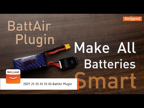 ISDT 2S 3S 4S 5S 6S BattAir Plugin - Shop on Banggood
