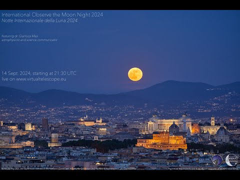 International Observe the Moon Night 2024: online observation – 14 Sept. 2024