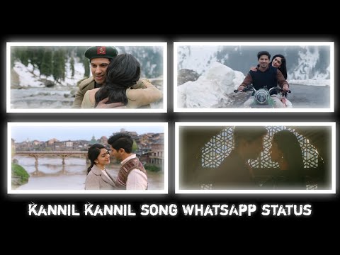 kannil kannil song whatsapp status| Dulquer| Mrunal|| Kannil Kannil sitaramam song whatsapp status|