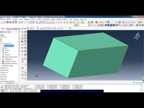 Abaqus step by step Impact of copper rod by using Erlerrian method