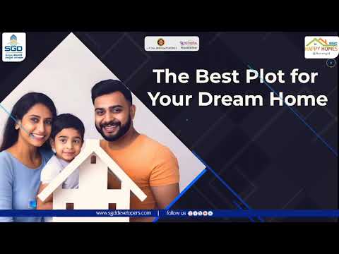 SGD Developers |  Happy Homes - A Premium Villa Open Plots Venture  #sgddevelopers  @sgddevelopers