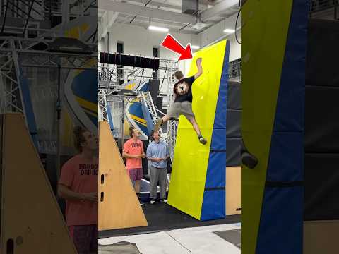 WALL PARKOUR CHALLENGE!