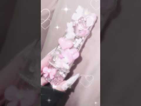 【量産型】デコケース👶🏻🤍#デコケース #ハンドメイド #量産型女子