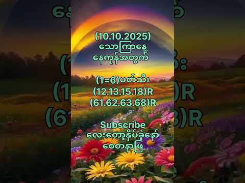 (10.10.2025)သောကြာနေ့အတွက် #motivation #popular #2danimation #2d3d #shorts #youtube