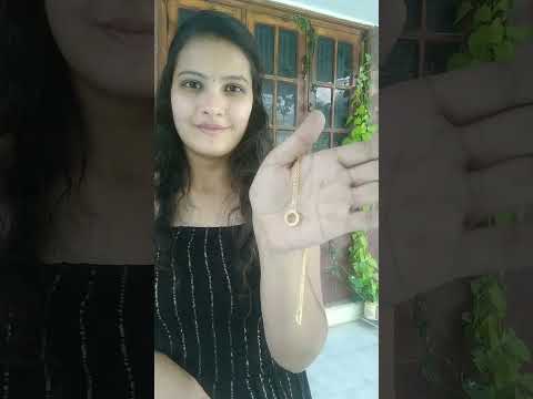 Meesho Neck chains Haul #shorts #shortsviral  #meeshohaul #fashion #trending #review #myntra #grwm